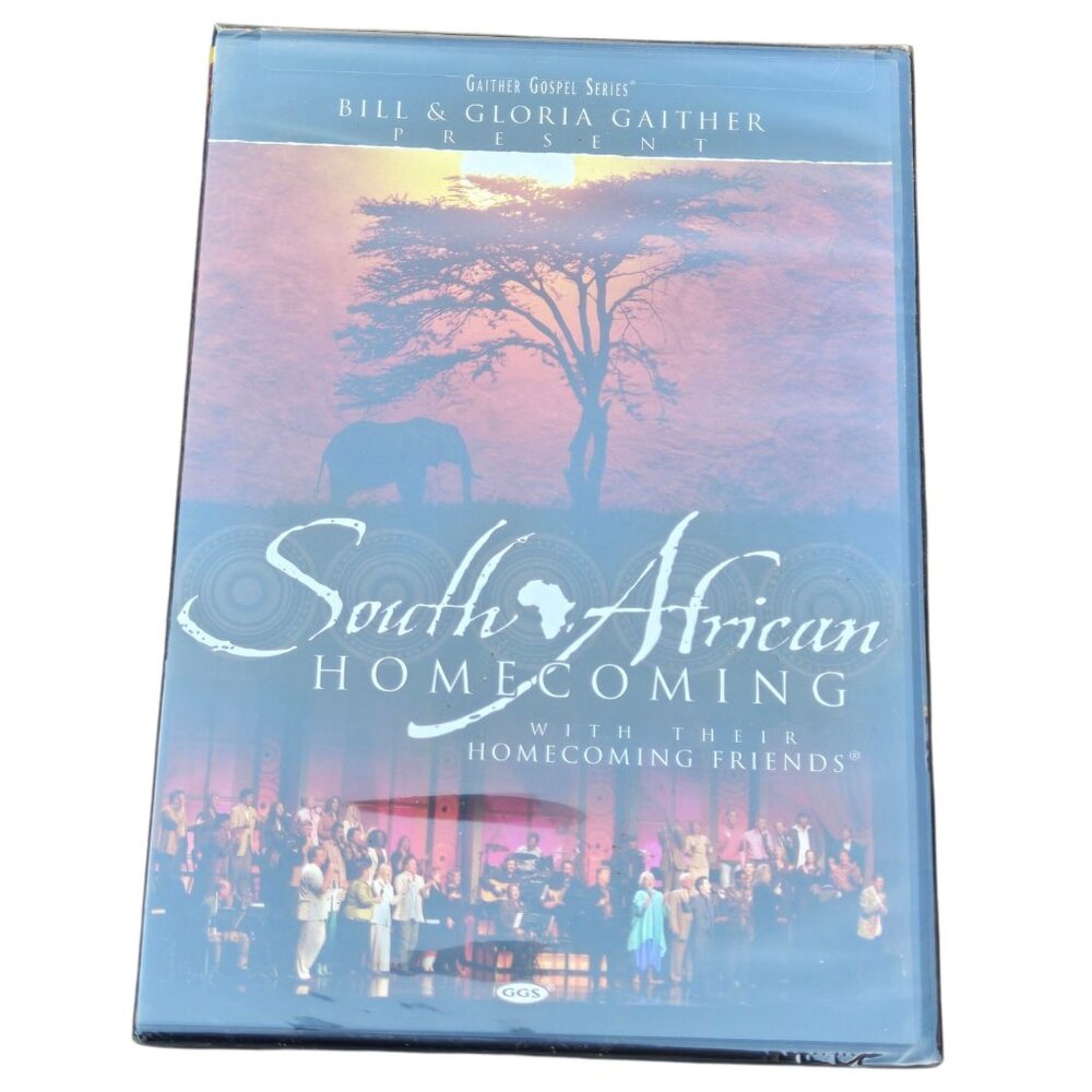 Bill and Gloria Gaither Present South African Homecoming DVD NOS Sealed Gospel